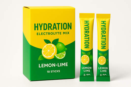 Hydration Electrolyte Mix — Lemon-Lime (10 sticks)