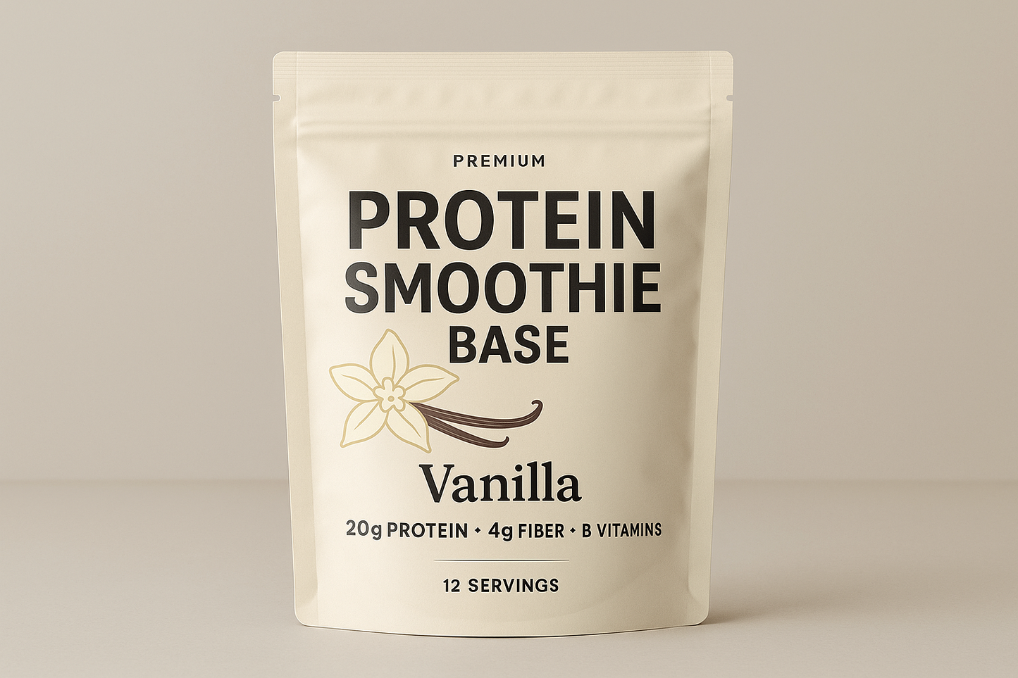 Protein Smoothie Base — Vanilla (12 servings)
